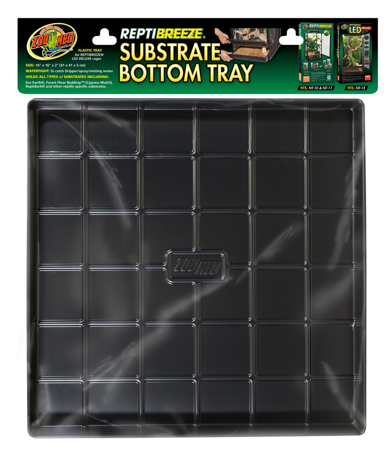 ZOO MED ReptiBreeze® Substrate Bottom Tray ＃NT-12T